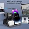 3 in 1 Wireless Charger Stand for iPhone/Smartphone, Airpods/Earbuds, and Smartwatch